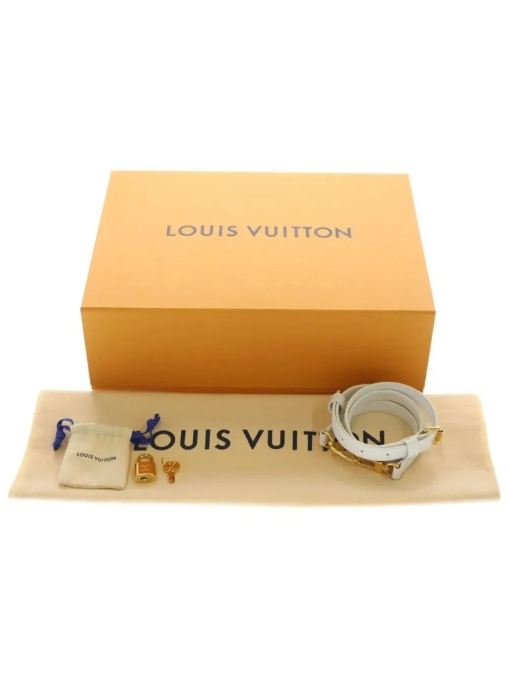 Louis Vuitton Monogram Speedy Bandouliere 20 2-Way Handbag Blue